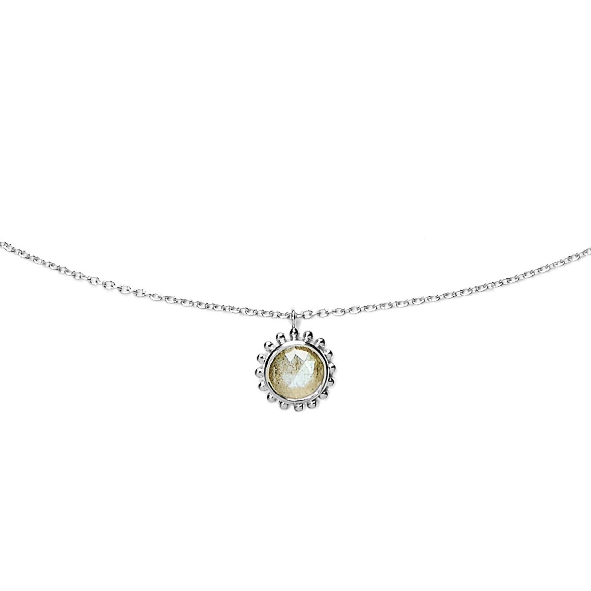 Collier Miniardise Quartz rose plaqué or - photo 46