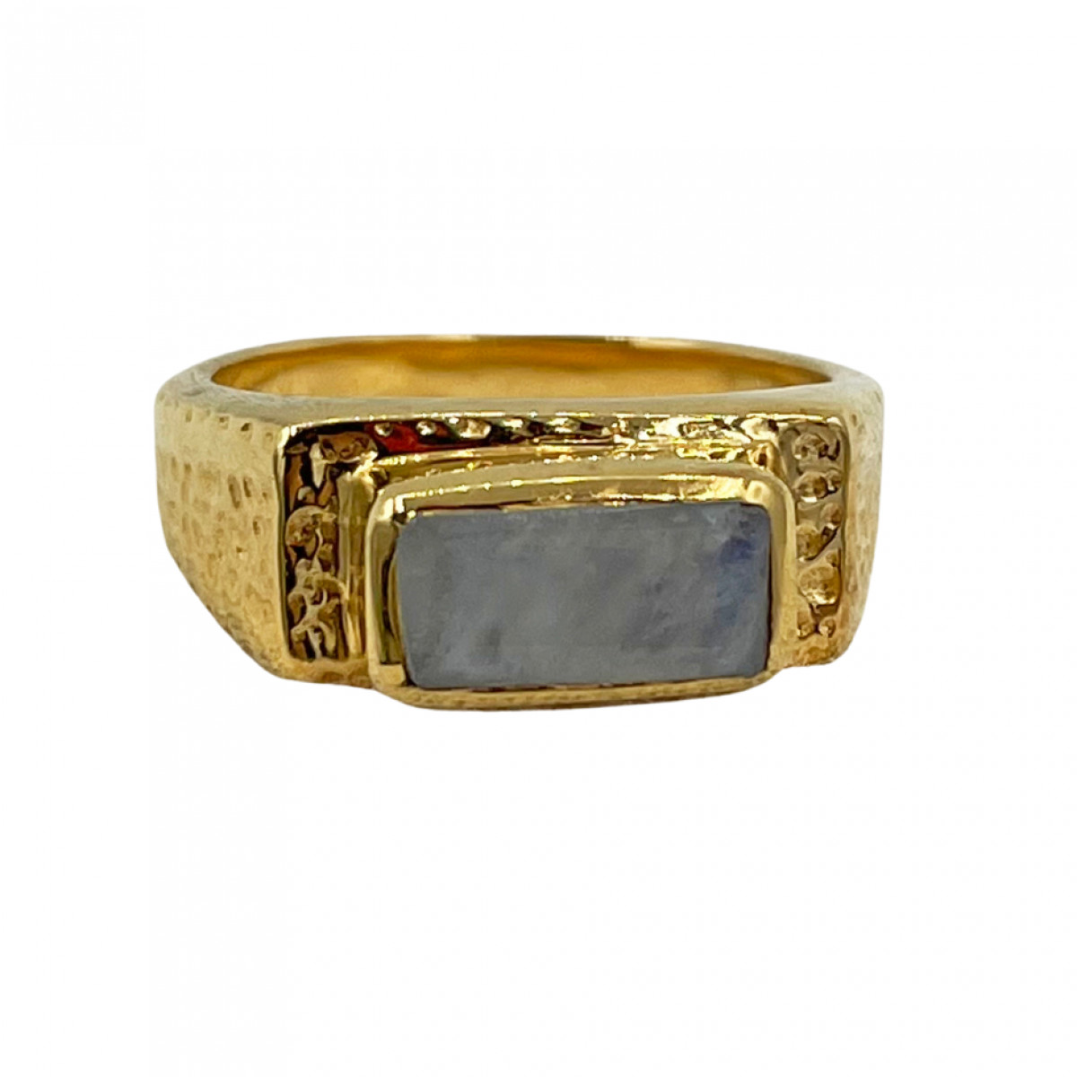 Bague dorée goutte onyx noire T 54 - photo 22