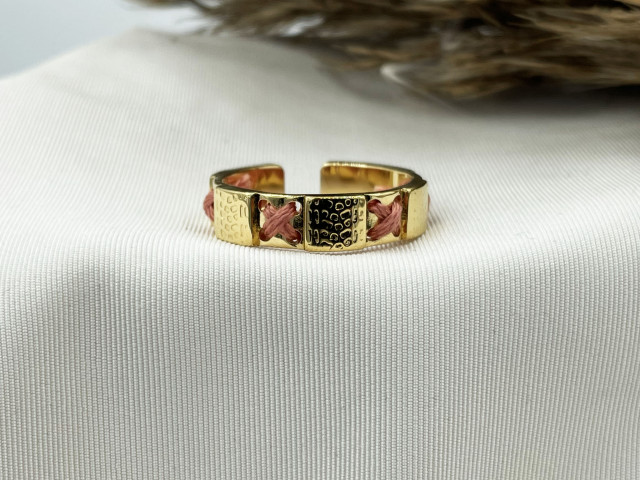 Bague RISA rose blush - photo 11