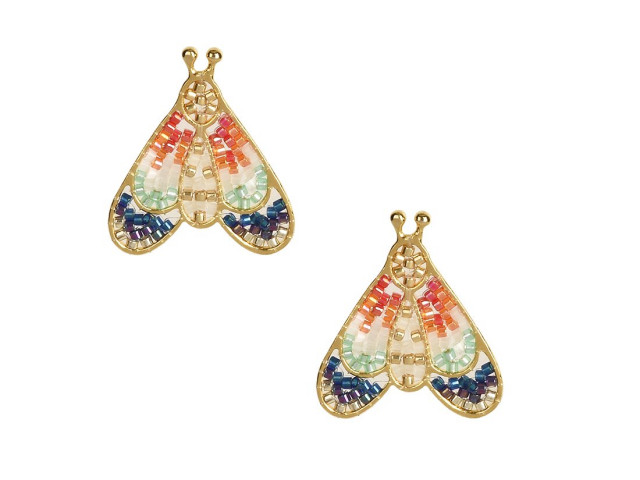 Boucles Papillon multicolores - photo 10